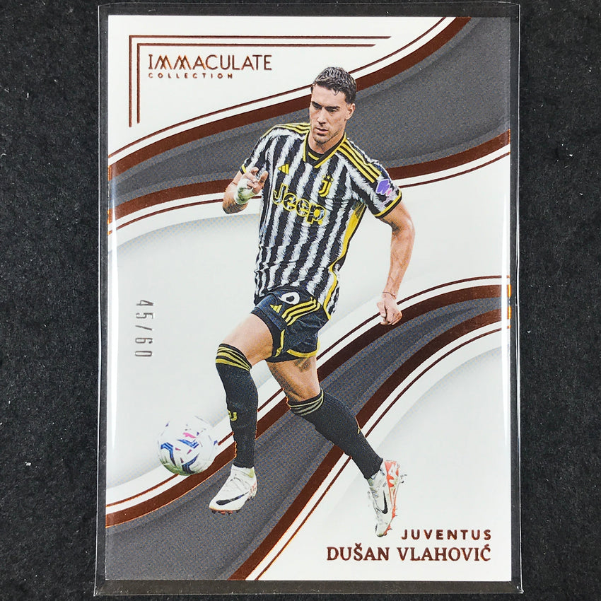 2023-24 Immaculate Soccer DUSAN VLAHOVIC Base 45/60 #67