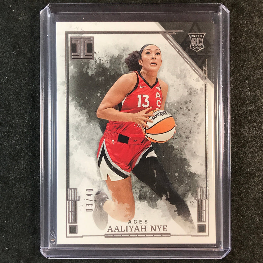 2025 Impeccable WNBA AALIYAH NYE Rookie Base Silver 3/40 #78