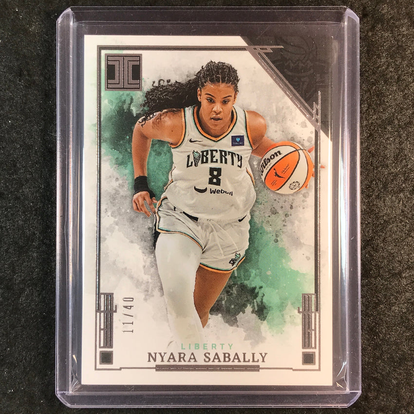 2025 Impeccable WNBA NYARA SABALLY Base Silver 11/40 #85