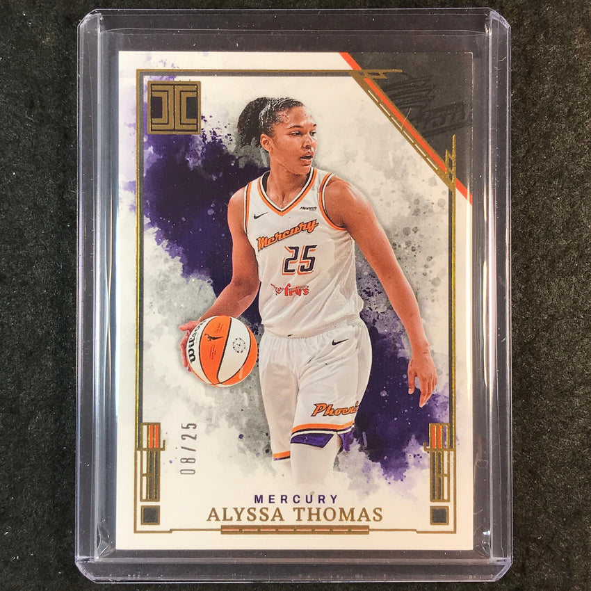 2025 Impeccable WNBA ALYSSA THOMAS Base Gold 8/25 #16