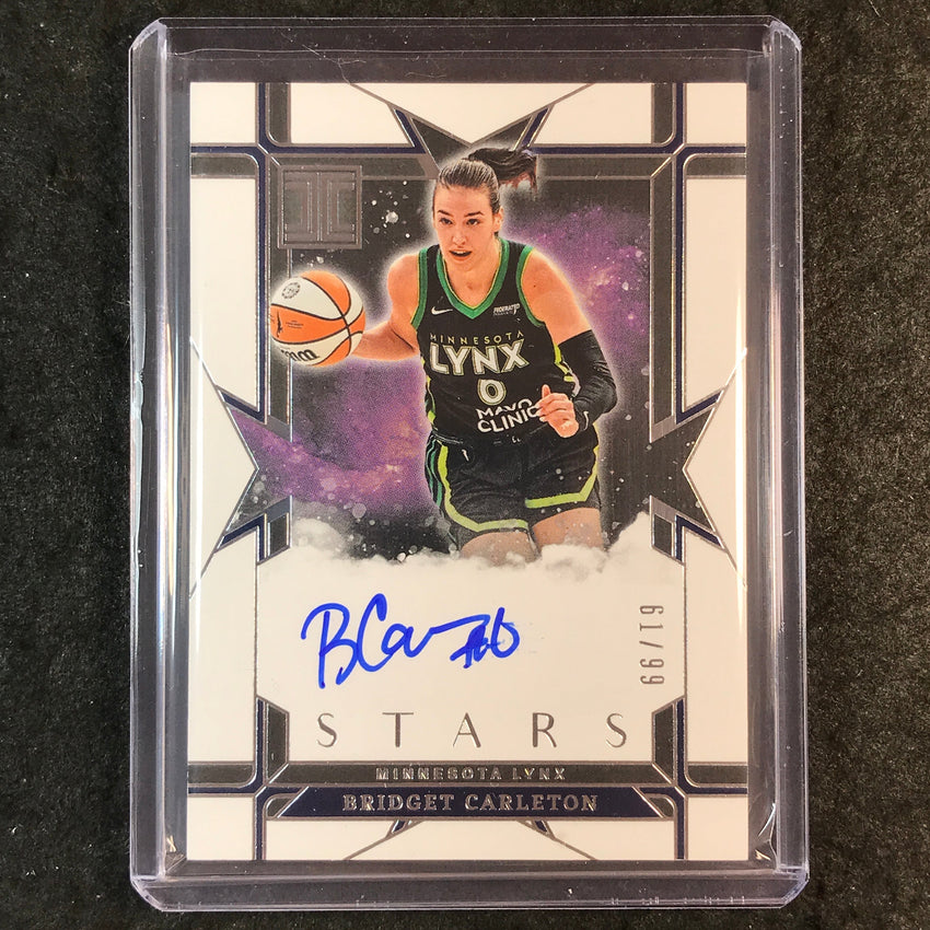 2025 Impeccable WNBA BRIDGET CARLETON Stars Auto 61/99