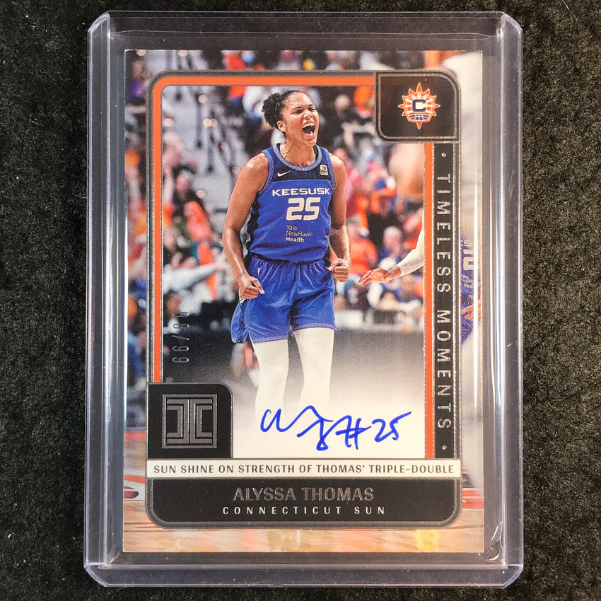 2025 Impeccable WNBA ALYSSA THOMAS Timeless Moments Auto 88/99