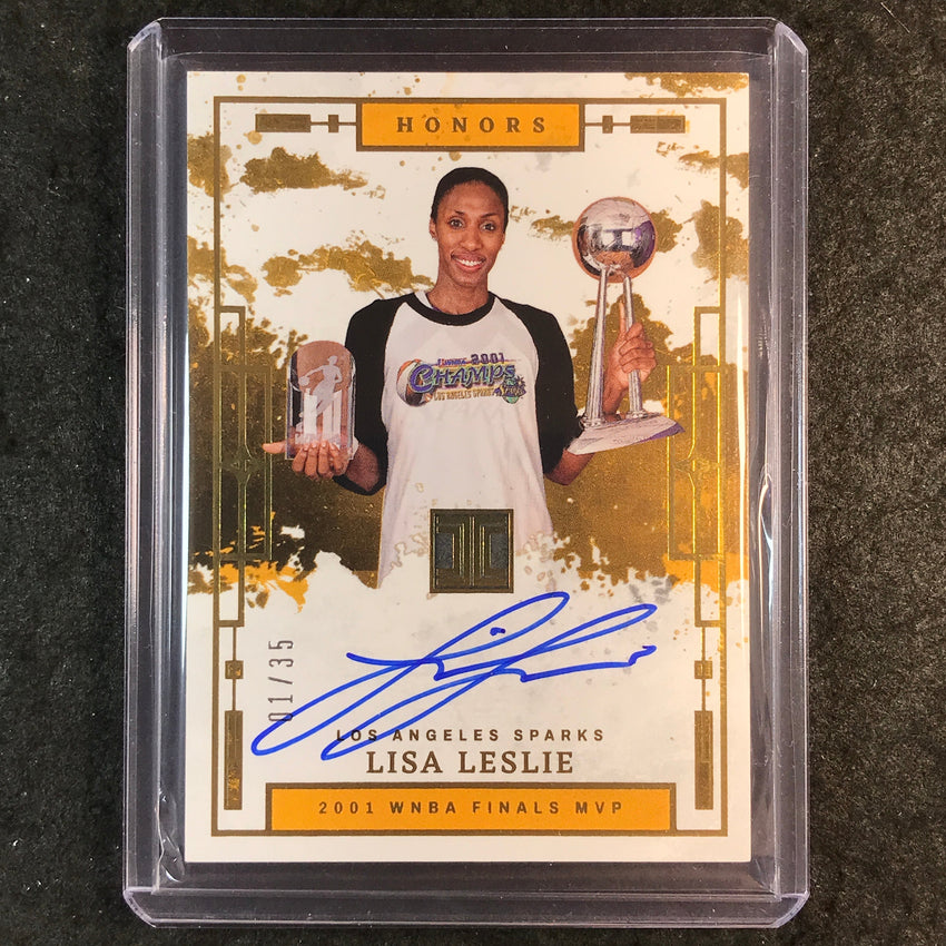 2025 Impeccable WNBA LISA LESLIE Impeccable Honors Signatures Auto Gold 1/35