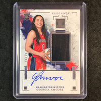 2025 Impeccable WNBA GEORGIA AMOORE Elegance Rookie Jersey Autographs 43/99