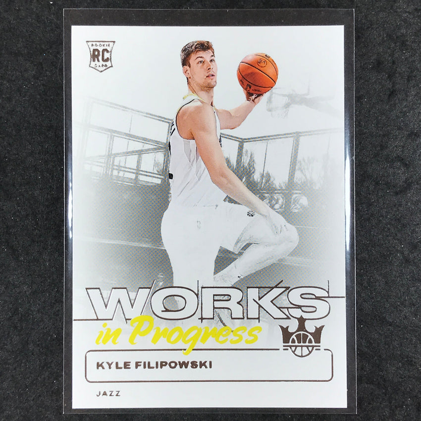 2024-25 Court Kings KYLE FILIPOWSKI Works In Progress Rookie Base #27