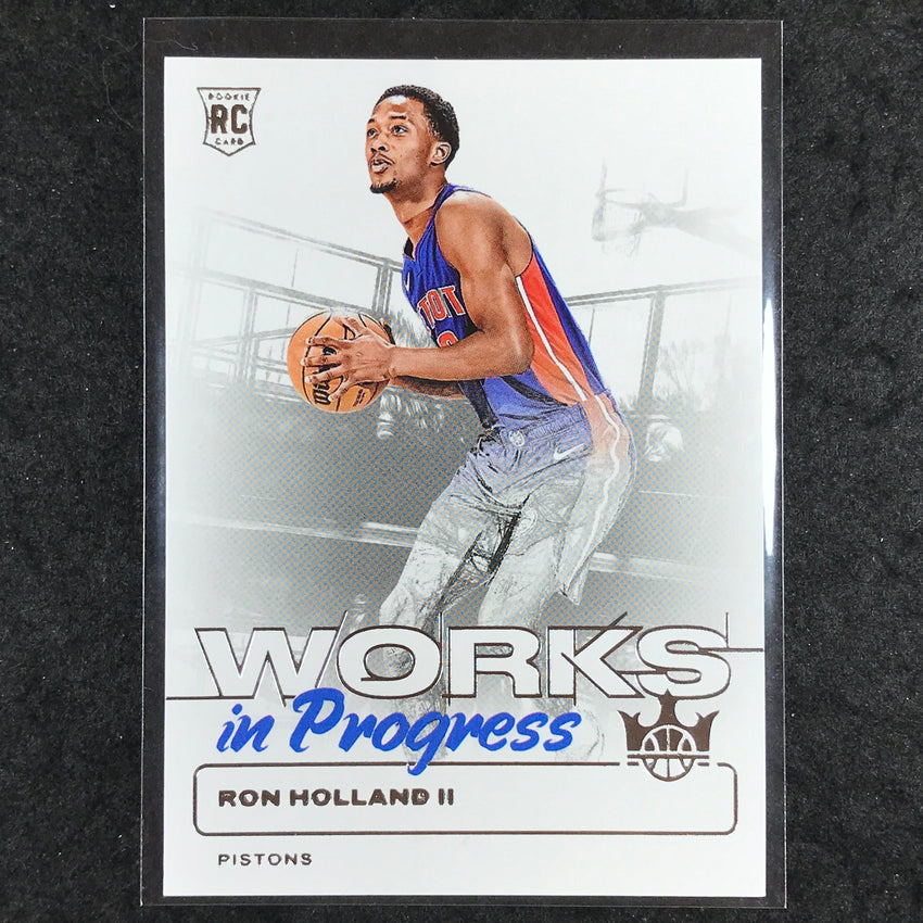 2024-25 Court Kings RON HOLLAND II Works In Progress Rookie Base #28