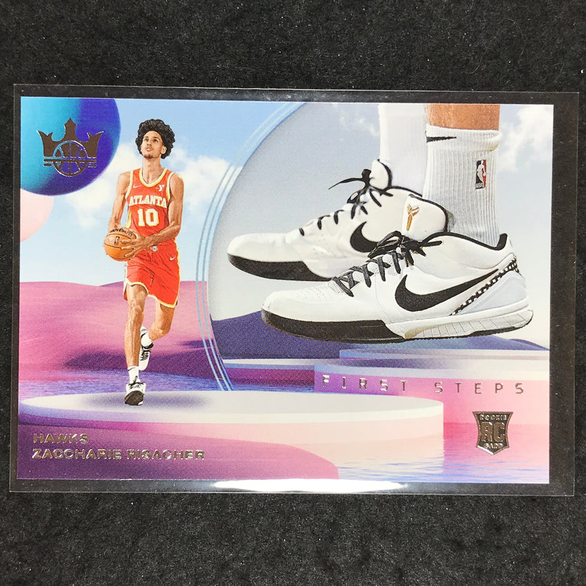 2024-25 Court Kings ZACCHARIE RISACHER First Steps Rookie Base #4