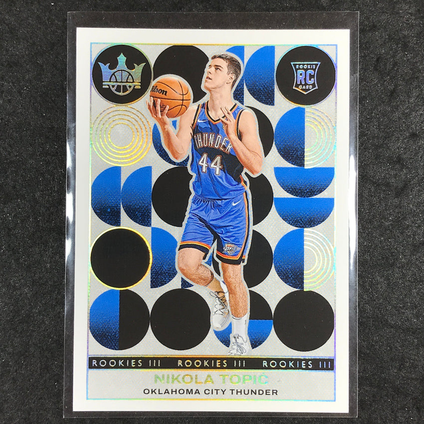 2024-25 Court Kings NIKOLA TOPIC Rookies III #169