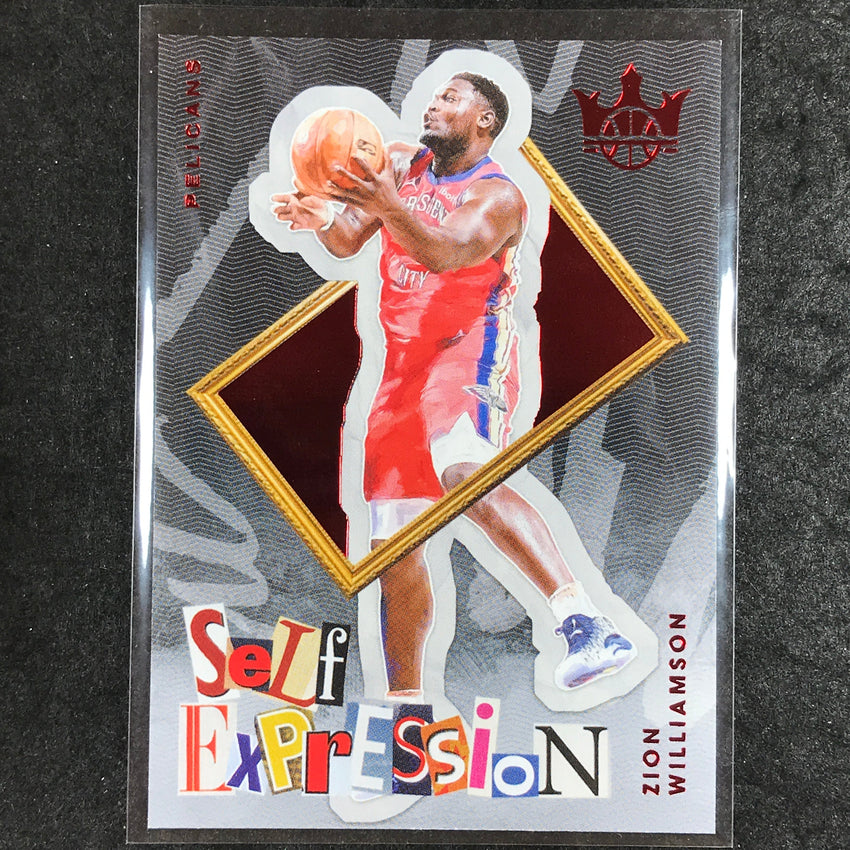 2024-25 Court Kings ZION WILLIAMSON Self Expression Ruby 115/149 #18