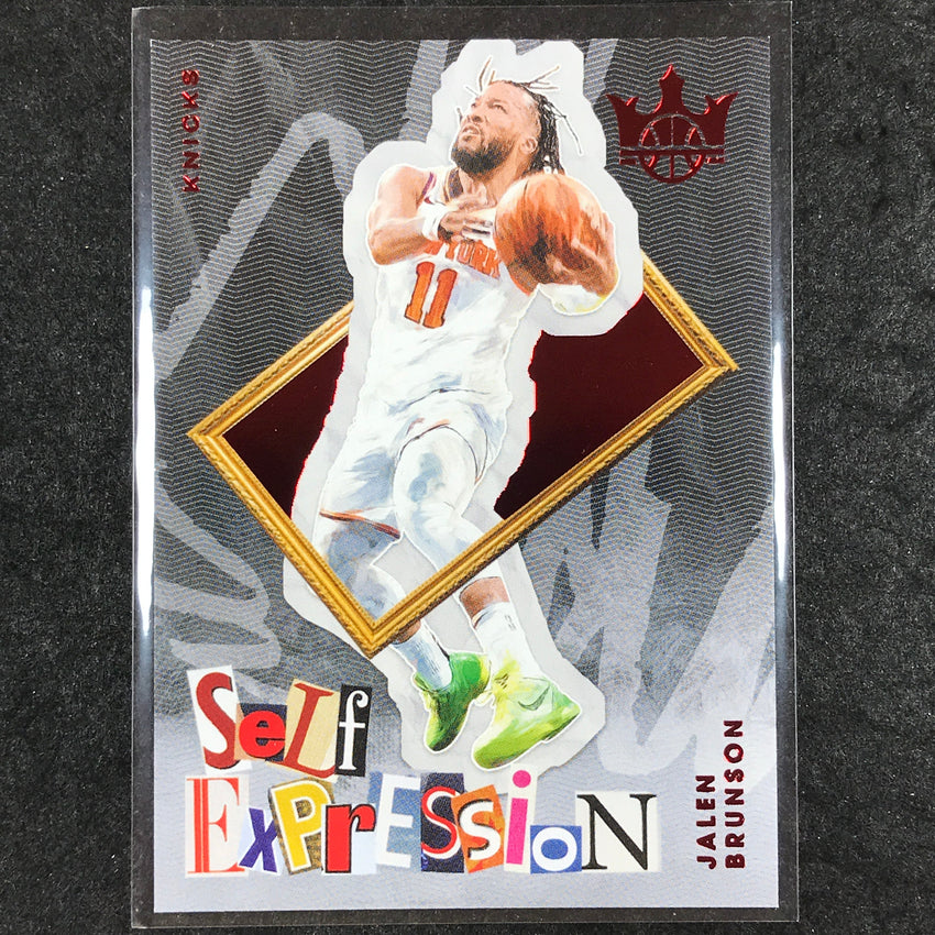 2024-25 Court Kings JALEN BRUNSON Self Expression Ruby 134/149 #21