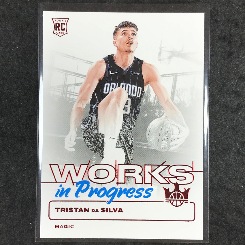 2024-25 Court Kings TRISTAN DA SILVA Works In Progress Rookie Ruby 63/149 #15