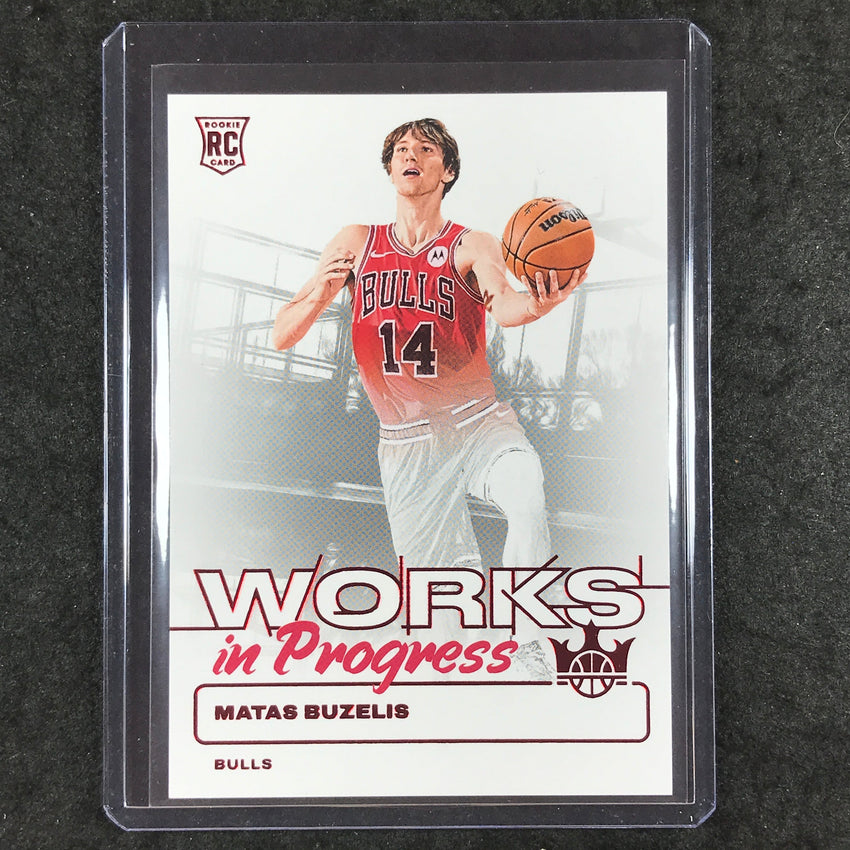 2024-25 Court Kings MATAS BUZELIS Works In Progress Rookie Ruby 54/149 #19