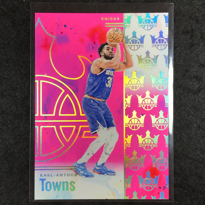 2024-25 Court Kings KARL-ANTHONY TOWNS Base Pink 81/99 #25