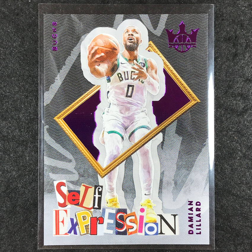 2024-25 Court Kings DAMIAN LILLARD Self Expression Pink 43/99 #1