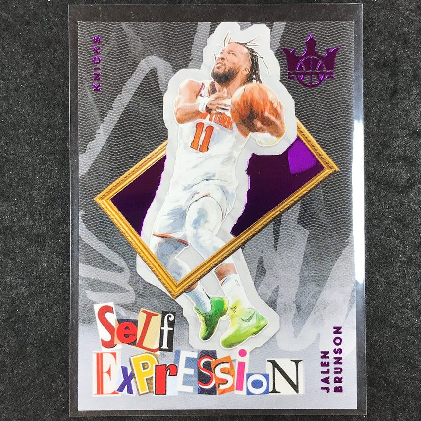2024-25 Court Kings JALEN BRUNSON Self Expression Pink 15/99 #21