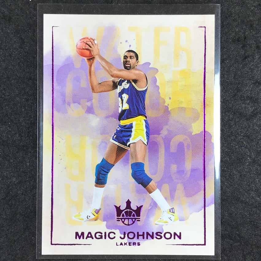 2024-25 Court Kings MAGIC JOHNSON Water Color Pink 72/99 #28