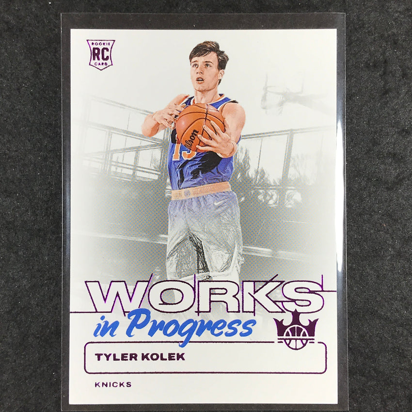 2024-25 Court Kings TYLER KOLEK Works In Progress Rookie Pink 73/99 #12