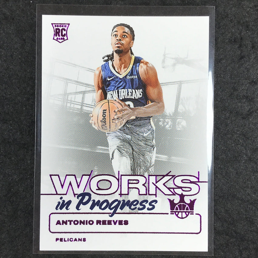 2024-25 Court Kings ANTONIO REEVES Works In Progress Rookie Pink 64/99 #24