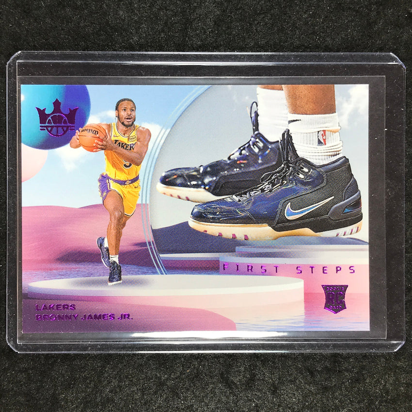 2024-25 Court Kings BRONNY JAMES JR. First Steps Rookie Pink 15/99 #3