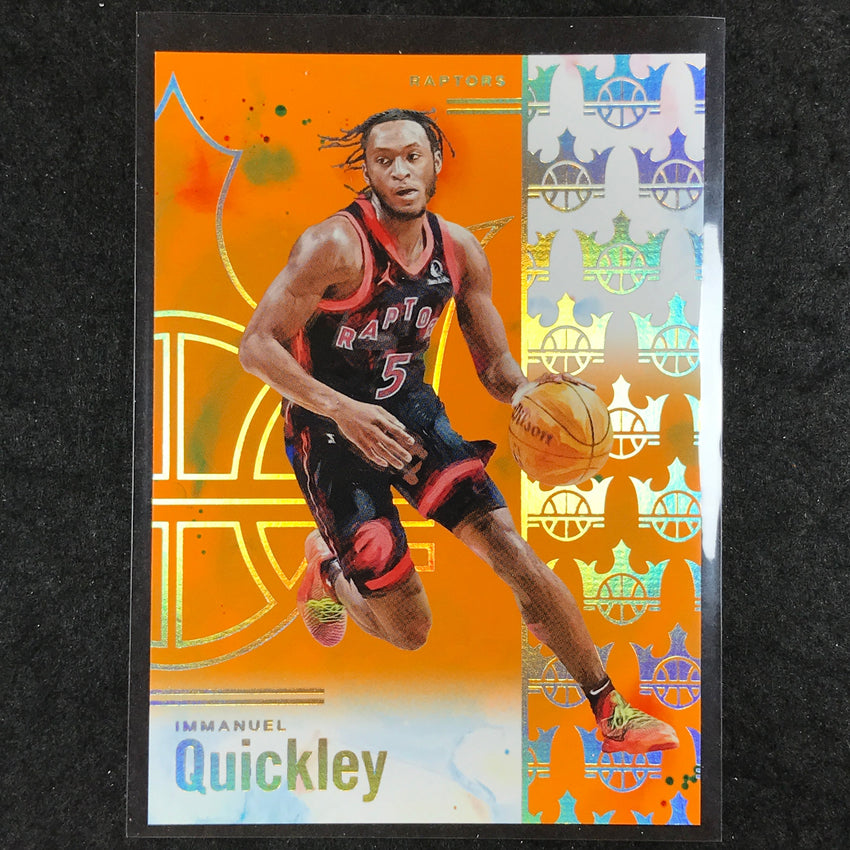2024-25 Court Kings IMMANUEL QUICKLEY Base Amber 33/75 #17