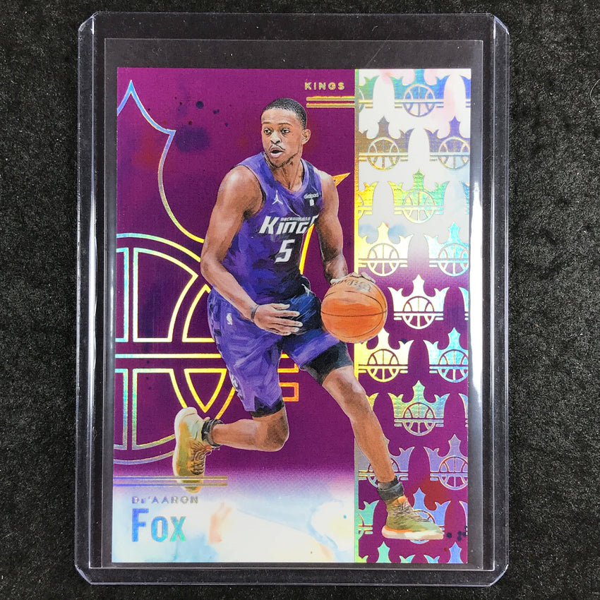 2024-25 Court Kings DE'AARON FOX Base Violet 19/49 #62