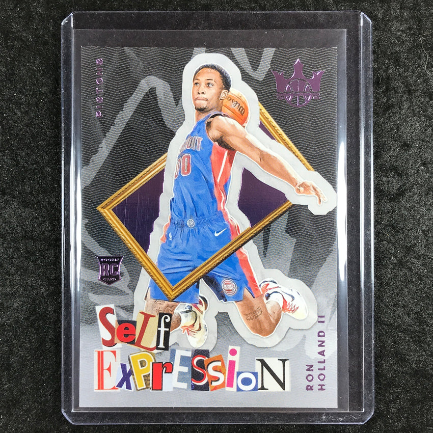 2024-25 Court Kings RON HOLLAND II Self Expression Rookie Violet 21/49 #16