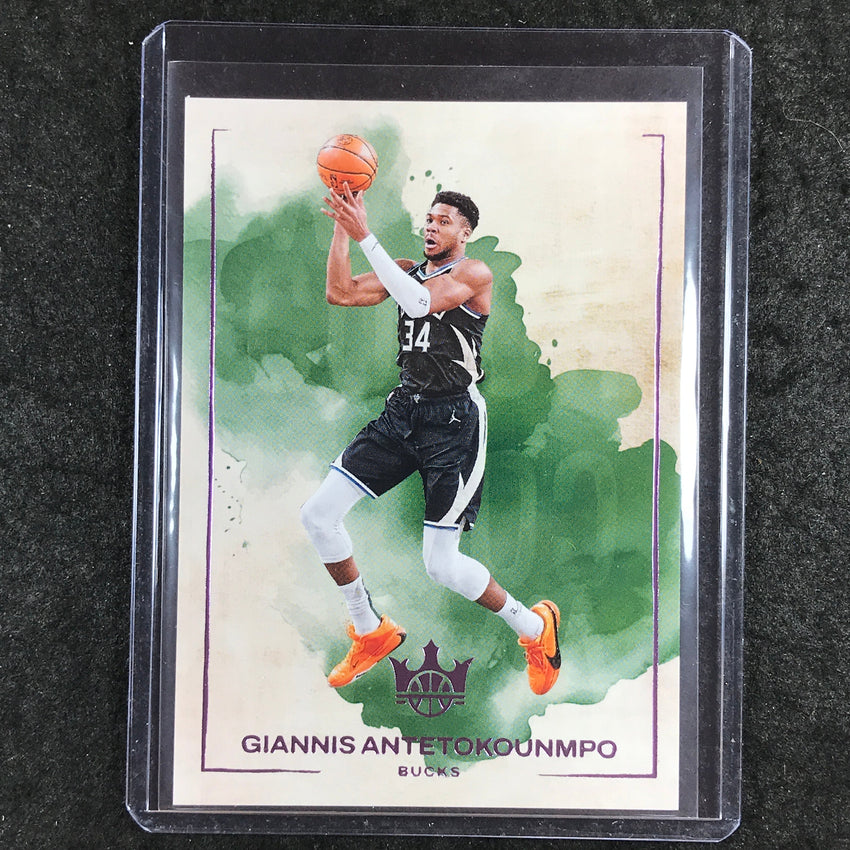 2024-25 Court Kings GIANNIS ANTETOKOUNMPO Water Color Violet 29/49 #7
