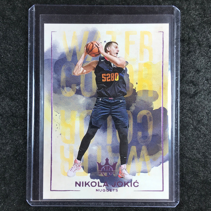 2024-25 Court Kings NIKOLA JOKIC Water Color Violet 25/49 #8
