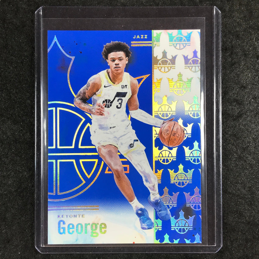 2024-25 Court Kings KEYONTE GEORGE Base Sapphire 7/25 #26