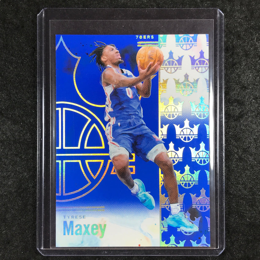 2024-25 Court Kings TYRESE MAXEY Base Sapphire 15/25 #73