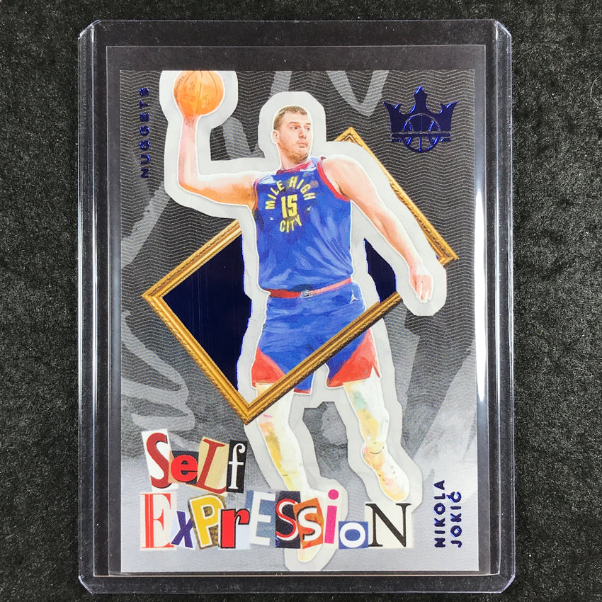 2024-25 Court Kings NIKOLA JOKIC Self Expression Sapphire 23/25 #26