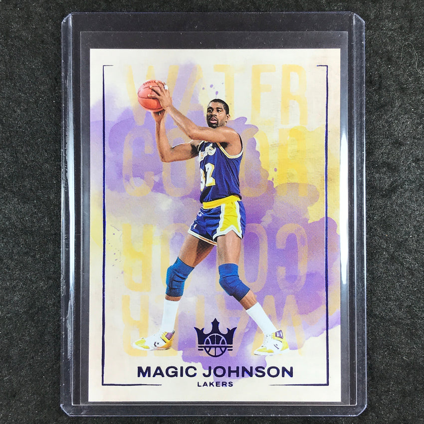 2024-25 Court Kings MAGIC JOHNSON Water Color Sapphire 4/25 #28