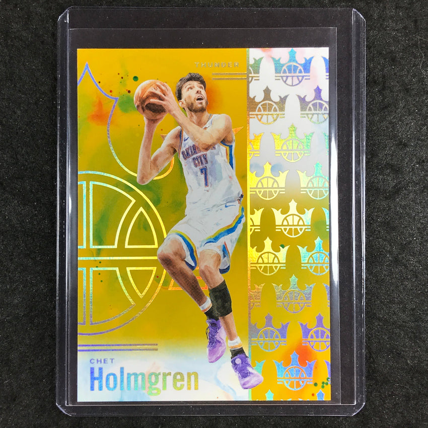 2024-25 Court Kings CHET HOLMGREN Base Gold 5/10 #28