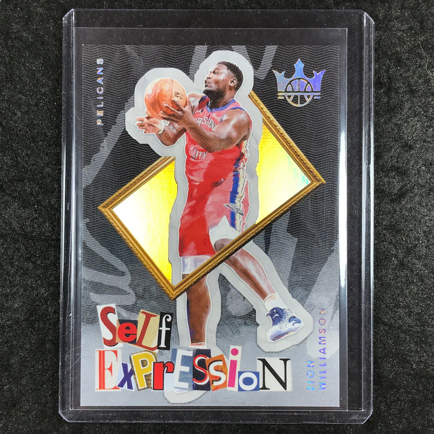 2024-25 Court Kings ZION WILLIAMSON Self Expression Gold 2/10 #18