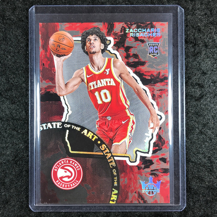 2024-25 Court Kings ZACCHARIE RISACHER State of the Art Rookie SSP #8