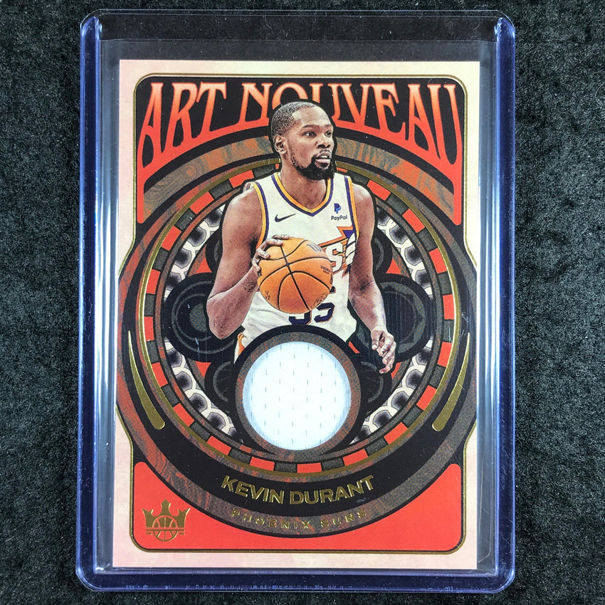 2024-25 Court Kings KEVIN DURANT Art Nouveau Jersey Relic #KVD