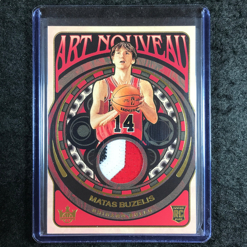 2024-25 Court Kings MATAS BUZELIS Art Nouveau Rookie Patch Relic #MTB