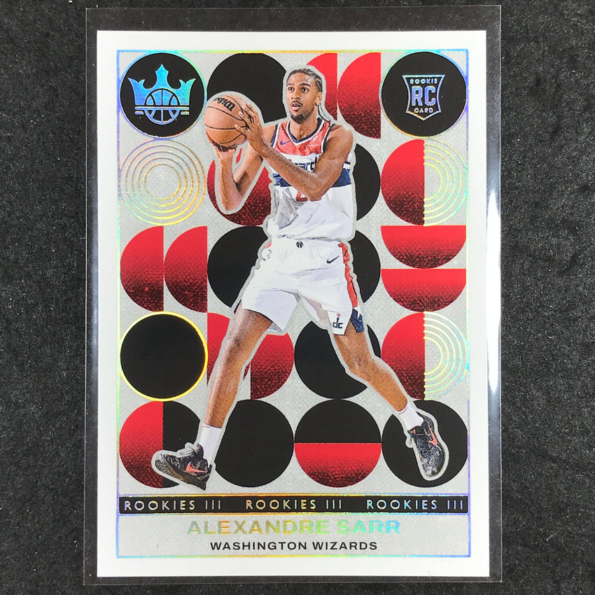 2024-25 Court Kings ALEXANDRE SARR Rookies III #195