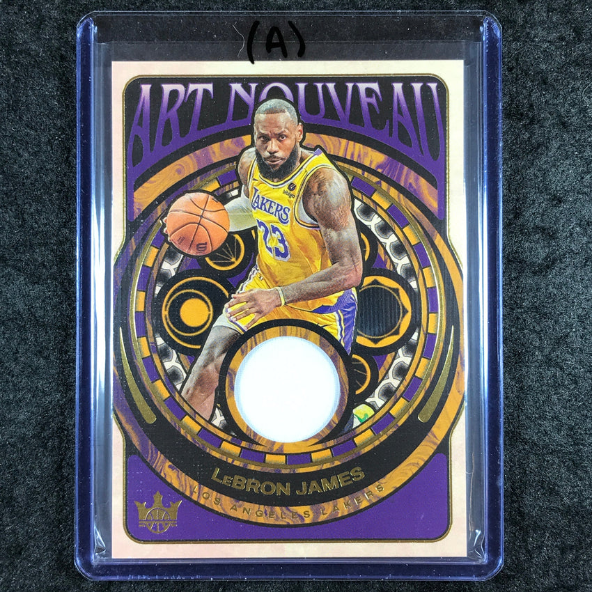 2024-25 Court Kings LEBRON JAMES Art Nouveau Jersey Relic #LBJ (A)