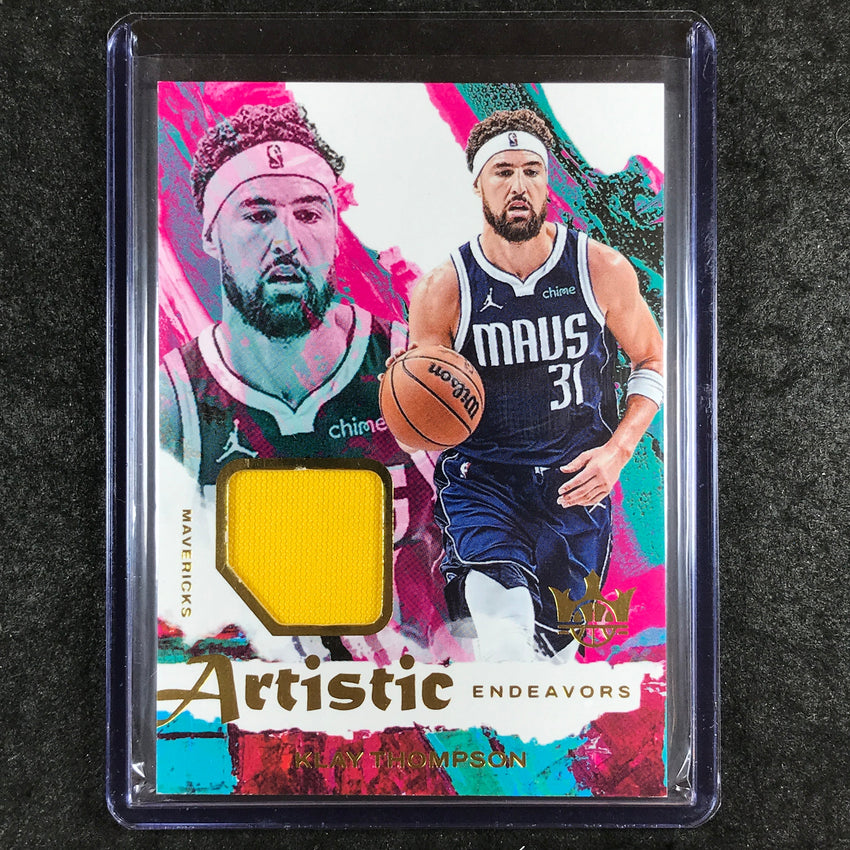 2024-25 Court Kings KLAY THOMPSON Artistic Endeavors Jersey Relic #KLP