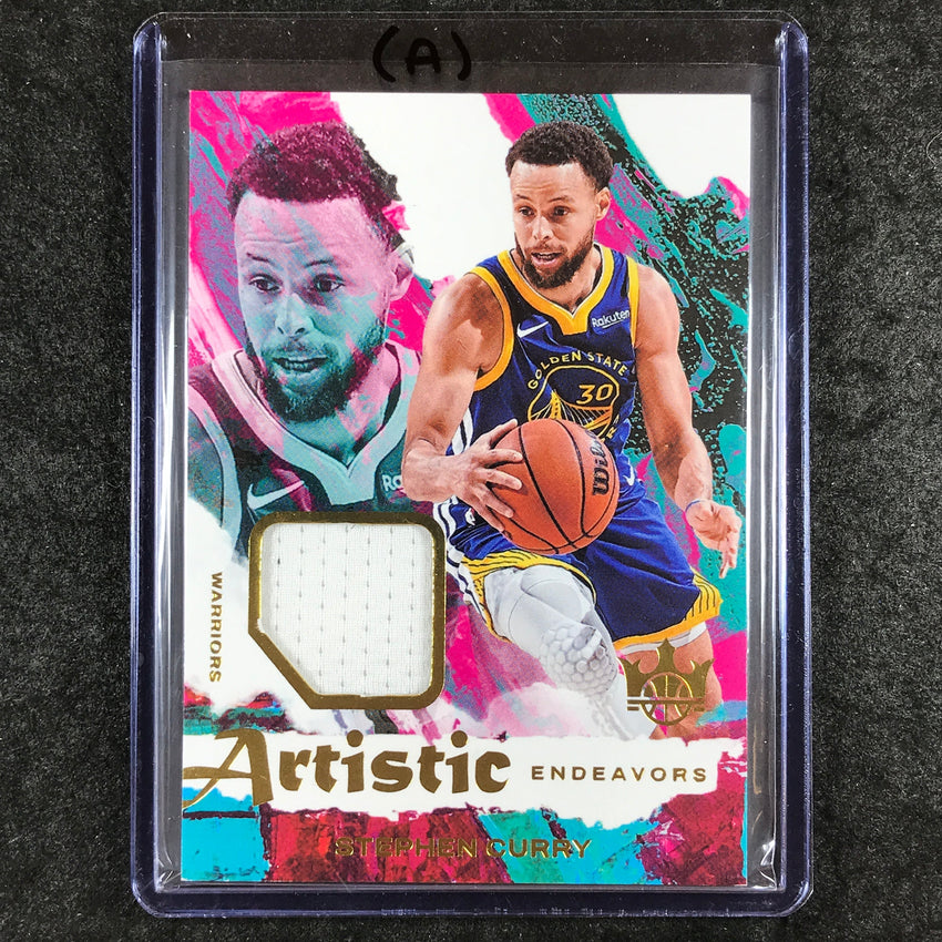 2024-25 Court Kings STEPHEN CURRY Artistic Endeavors Jersey Relic #SPC (A)