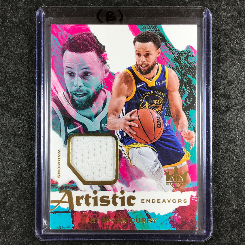 2024-25 Court Kings STEPHEN CURRY Artistic Endeavors Jersey Relic #SPC (B)