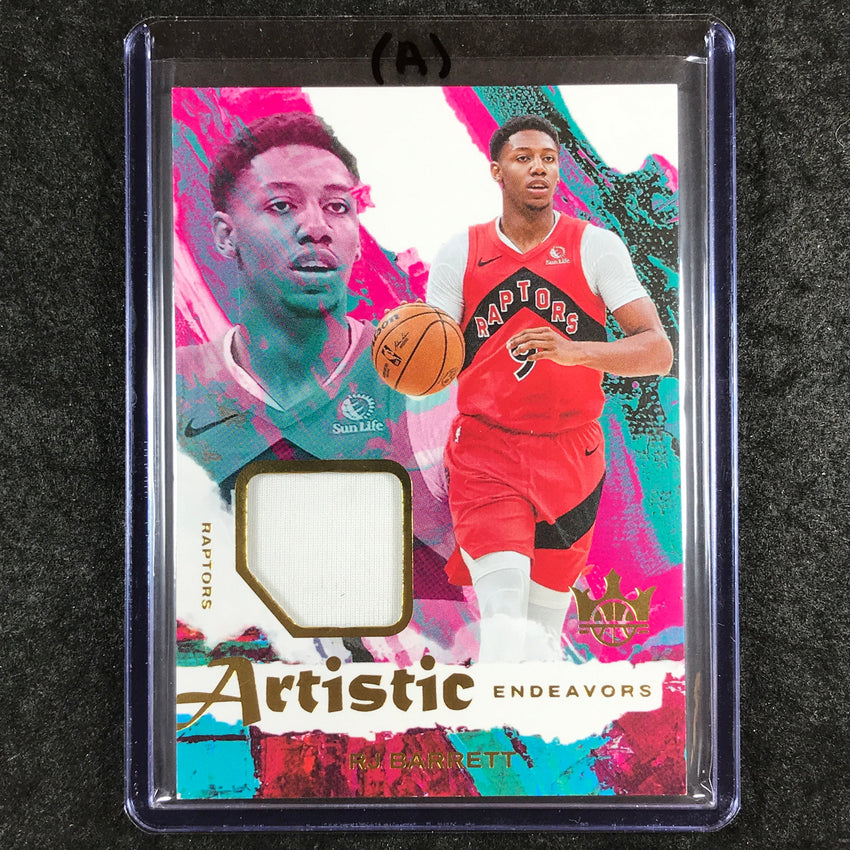 2024-25 Court Kings RJ BARRETT Artistic Endeavors Jersey Relic #RJB (A)