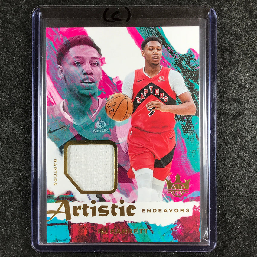 2024-25 Court Kings RJ BARRETT Artistic Endeavors Jersey Relic #RJB (C)