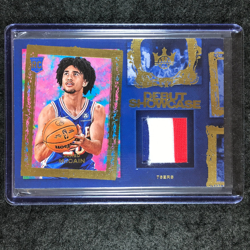 2024-25 Court Kings JARED MCCAIN Debut Showcase Rookie Patch Relic #JMC