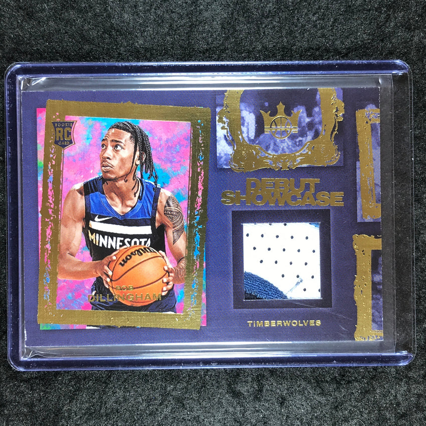 2024-25 Court Kings ROB DILLINGHAM Debut Showcase Rookie Patch Relic #RBD