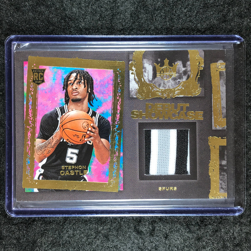 2024-25 Court Kings STEPHON CASTLE Debut Showcase Rookie Patch Relic #SPC