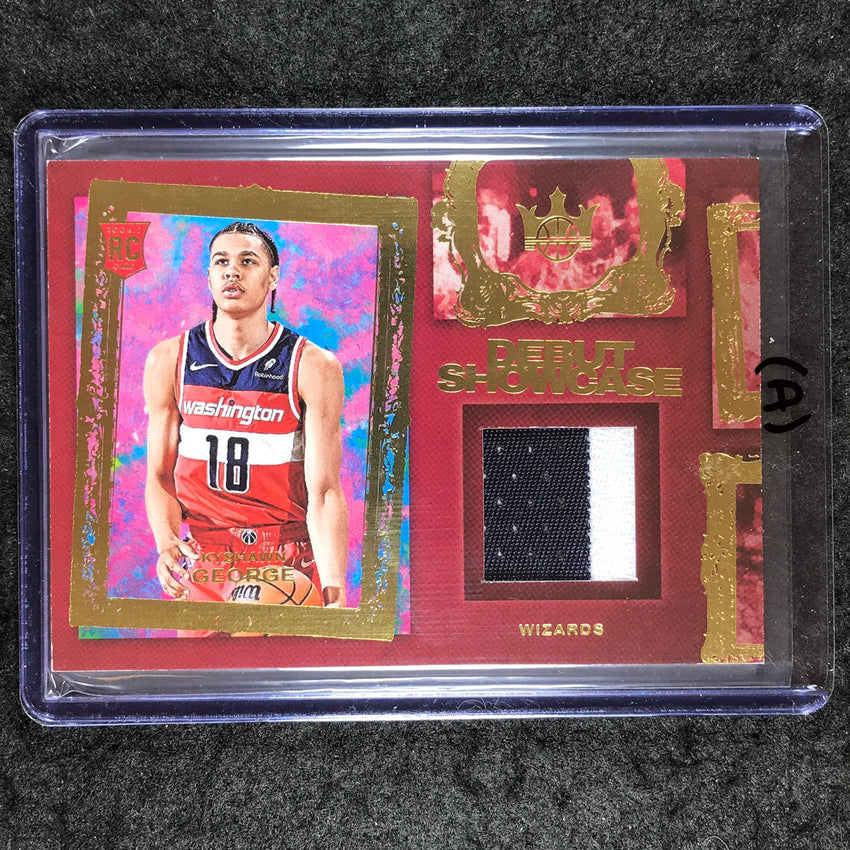 2024-25 Court Kings KYSHAWN GEORGE Debut Showcase Rookie Patch Relic #KYG (A)