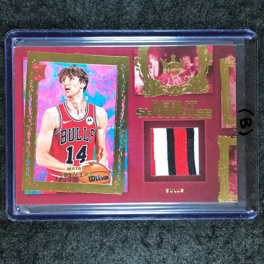 2024-25 Court Kings MATAS BUZELIS Debut Showcase Rookie Patch Relic #MTB (B)