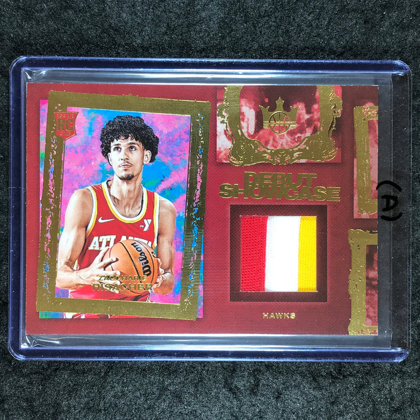 2024-25 Court Kings ZACCHARIE RISACHER Debut Showcase Rookie Patch #ZCC (A)